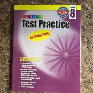 Spectrum Test Practice grade 8